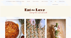 Desktop Screenshot of eatthelove.com